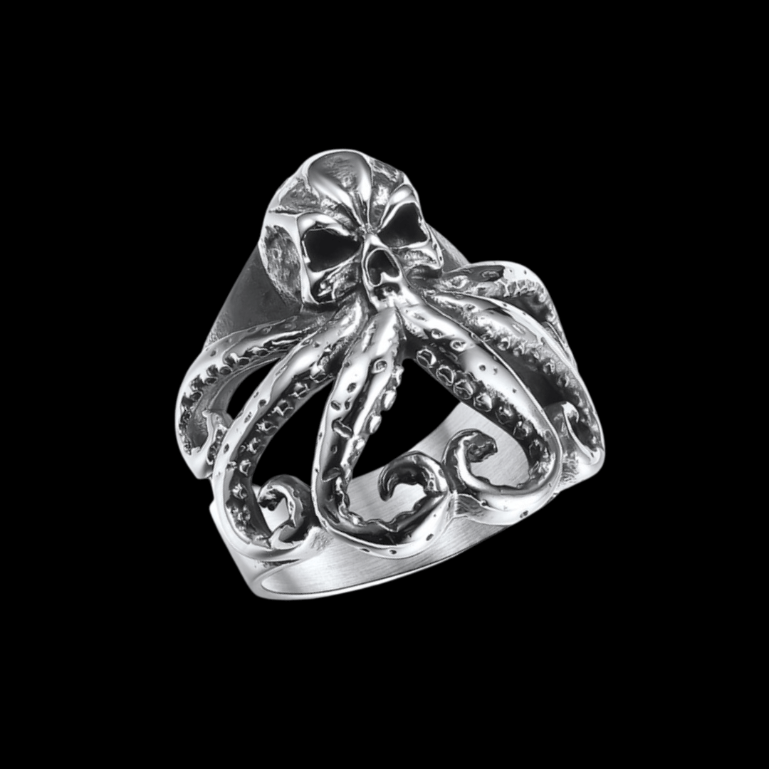 Cthulhu Stainless Steel Ring (Octopus Rings)