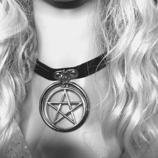 Pentagram Chokers Necklaces