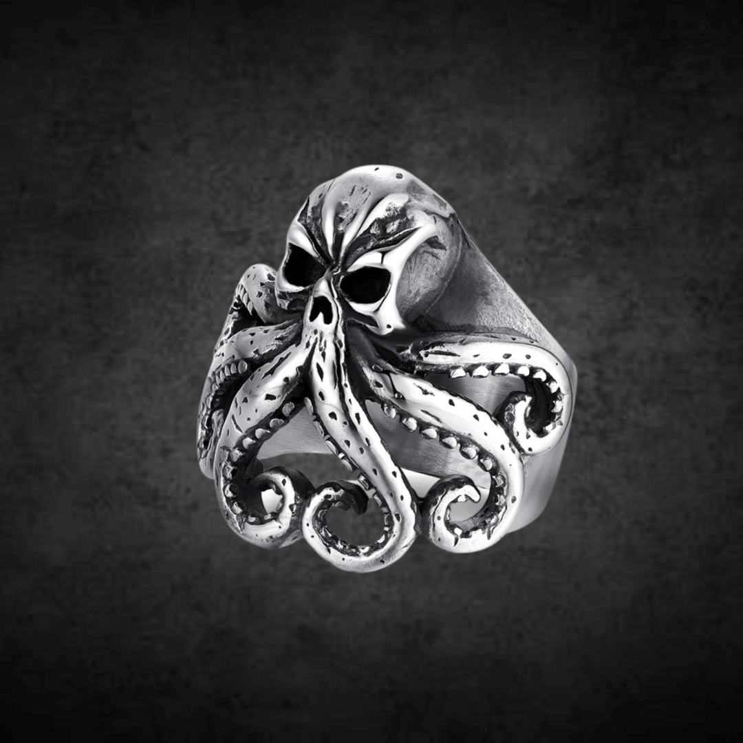 Cthulhu Stainless Steel Ring (Octopus Rings)