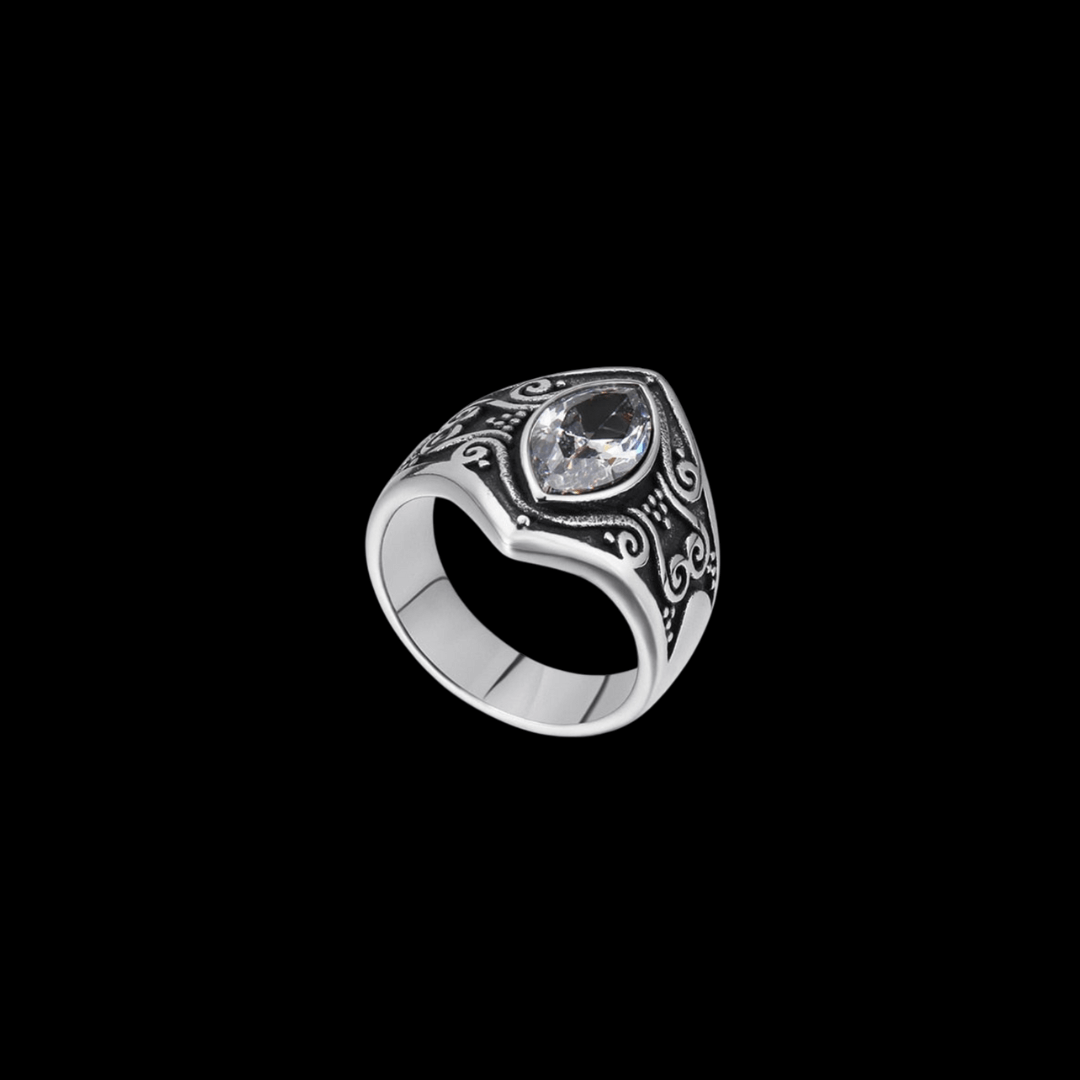 Vintage Vampire Gothic style ring Stainless Steel Ring